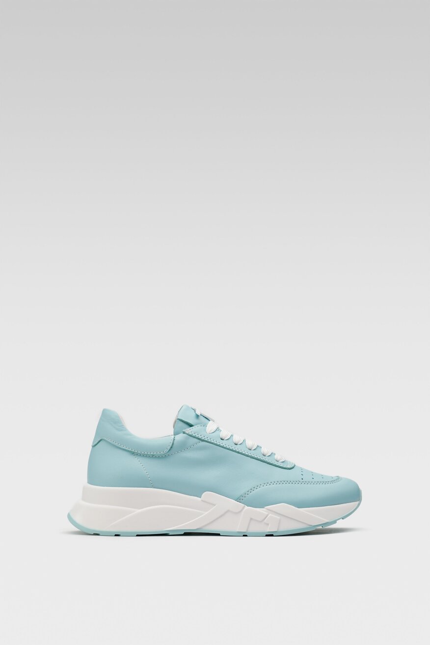 Półbuty Togoshi 37950 Turkusowy