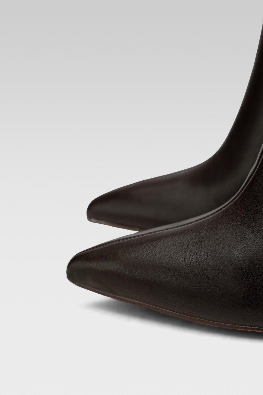 Kozaki DeeZee LS5872-02 Brązowy ciemny