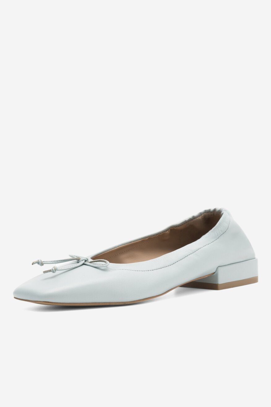 Baleriny Gino Rossi STELLA-108109 Niebieski jasny