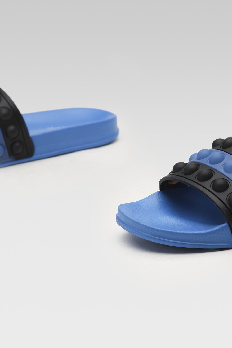 Klapki basenowe Action Boy CA21255F-1 Niebieski