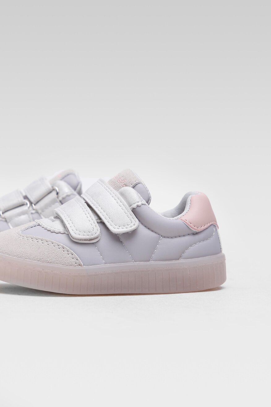 Półbuty Nelli Blu AVO-291-025 Szary jasny