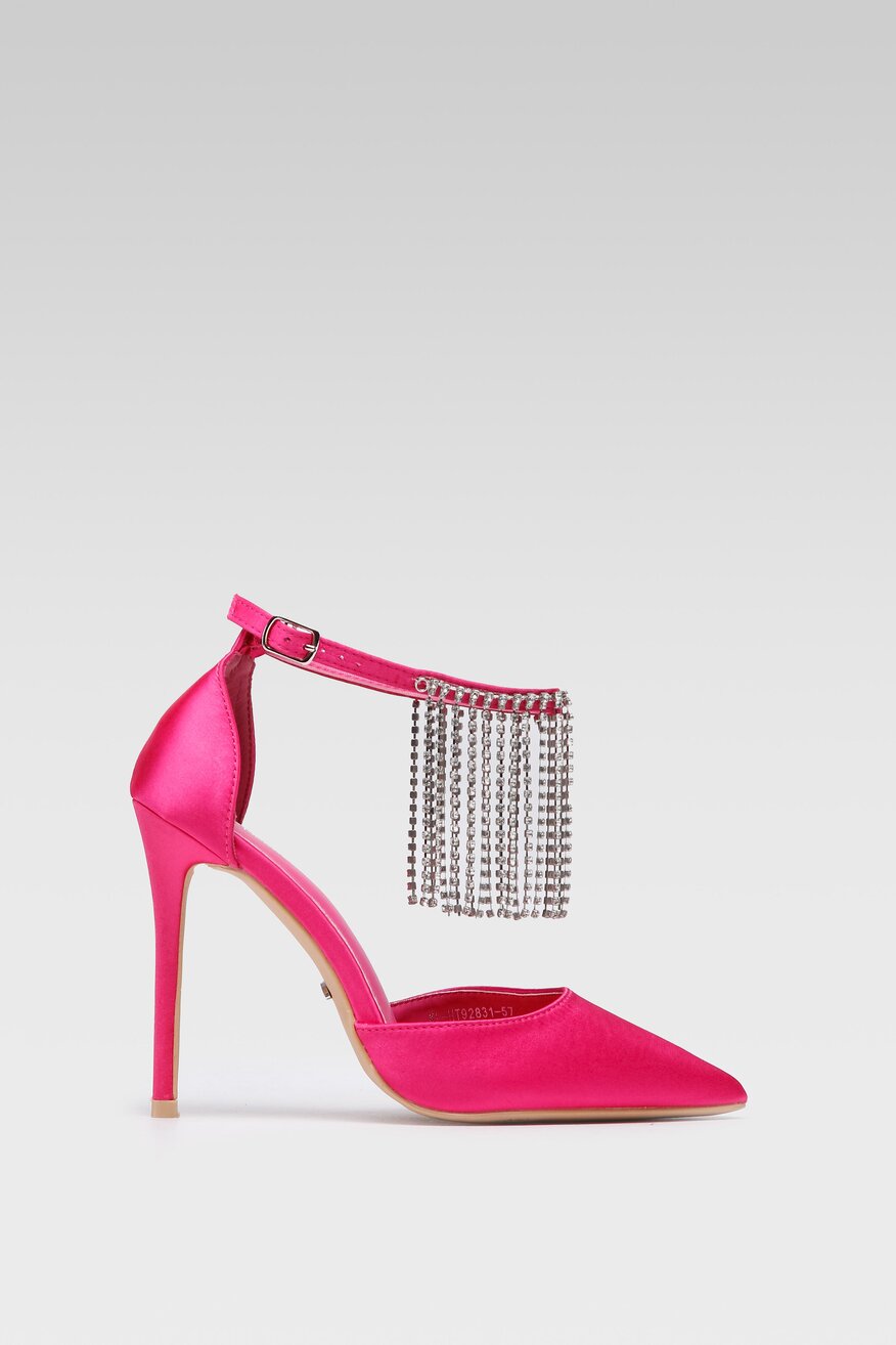 Czółenka DeeZee KL-HT92831-57 Różowy