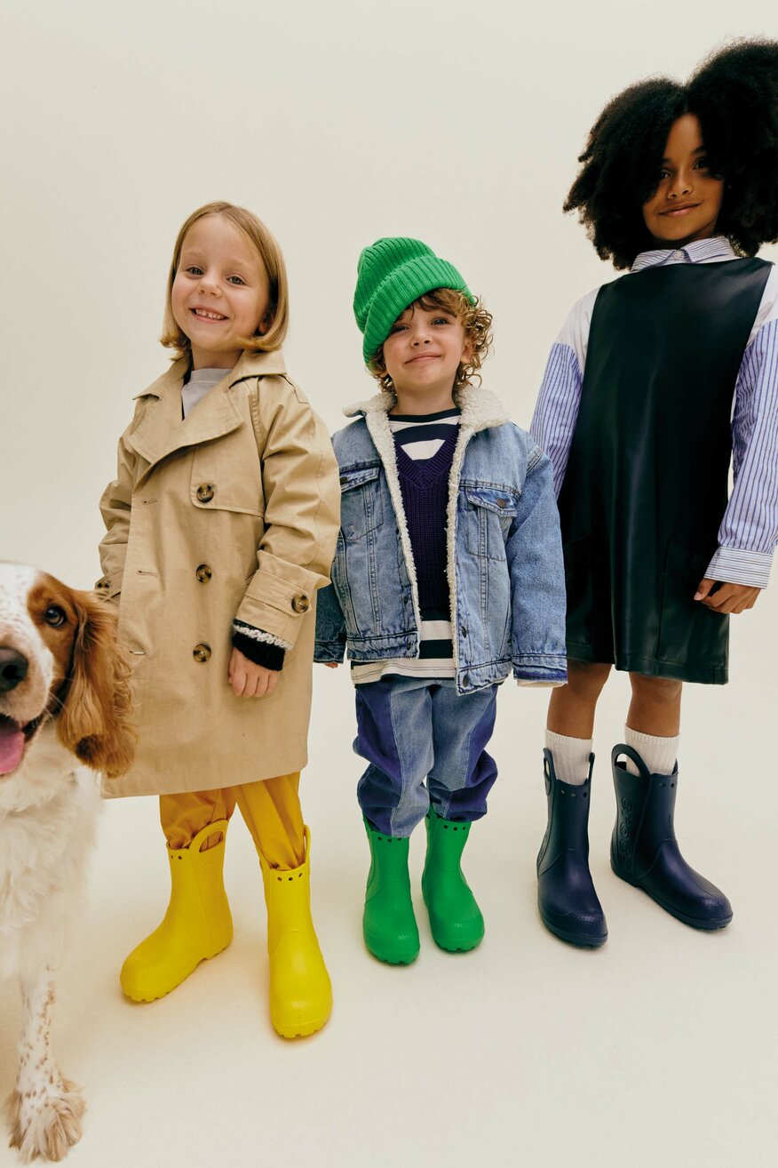 Kalosze Crocs HANDLE IT RAIN BOOT 12803-3E8 Zielony