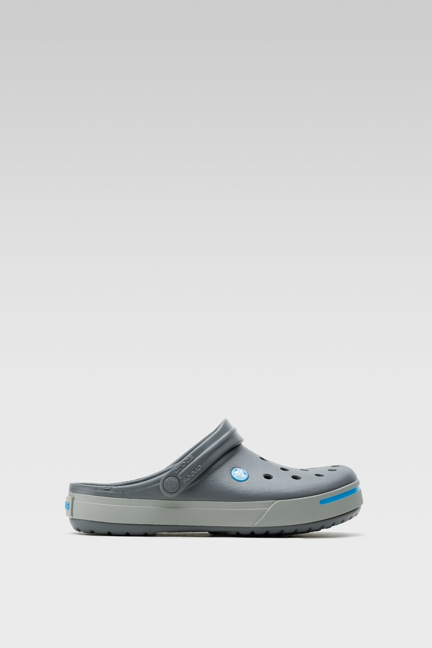 Klapki basenowe Crocs 11989-01W Szary