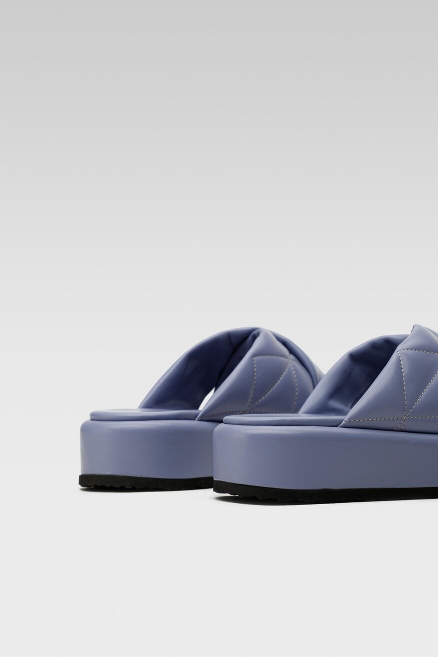 Klapki Badura 22SS02 Fioletowy