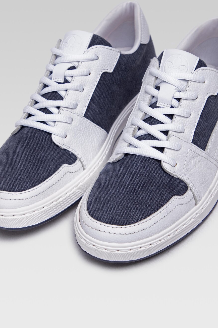 Półbuty Rieker 19600-80 Biały