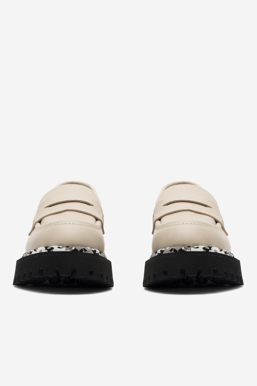 Półbuty RAGE AGE CLERMONT-50102 Beżowy