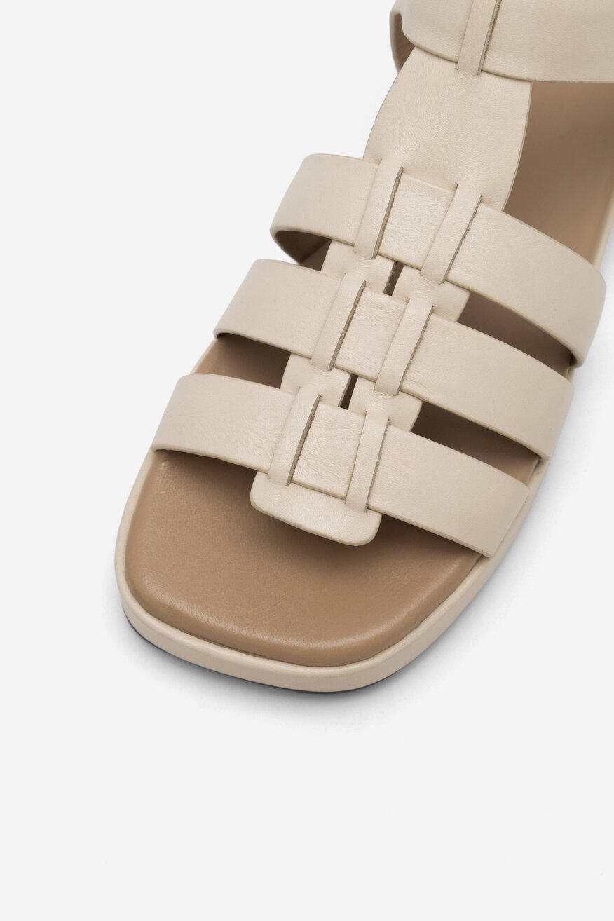 Sandały SIMPLE TARAZONA1-108151 Beżowy