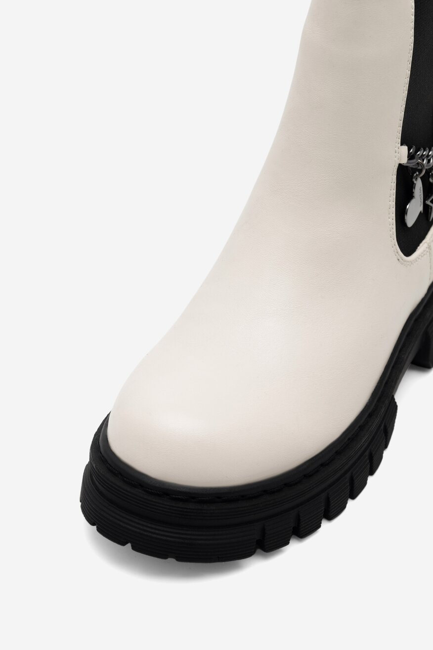 Botki DeeZee CS5906-01 Beżowy