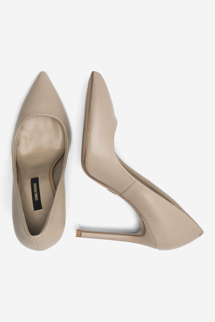 Czółenka Gino Rossi WISSAL-V-325-678 Beżowy