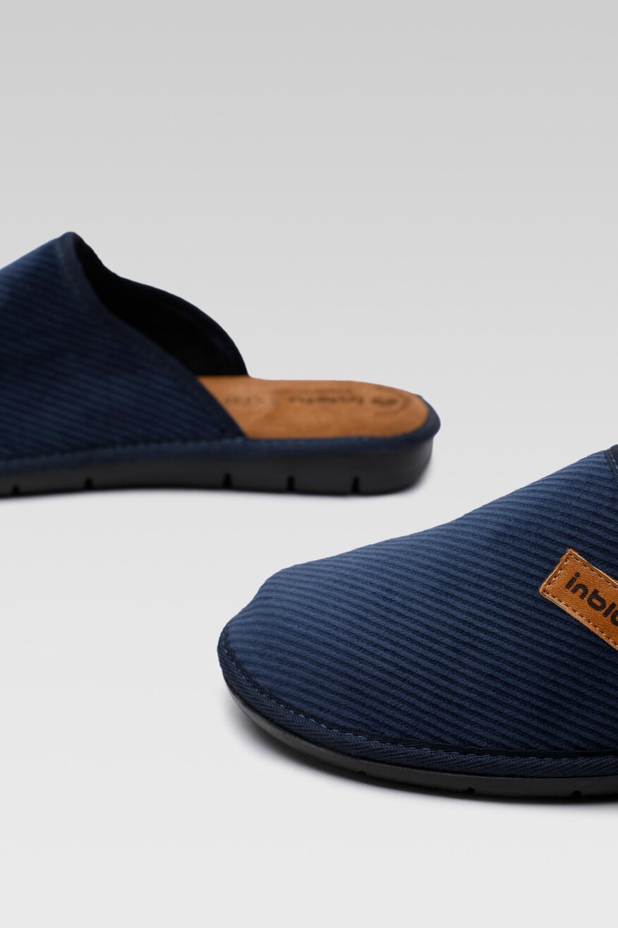 Kapcie Inblu 9119VU01 Granatowy