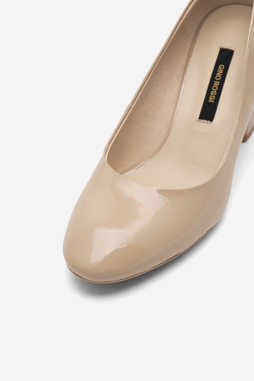 Czółenka Gino Rossi 71446-02L Beżowy