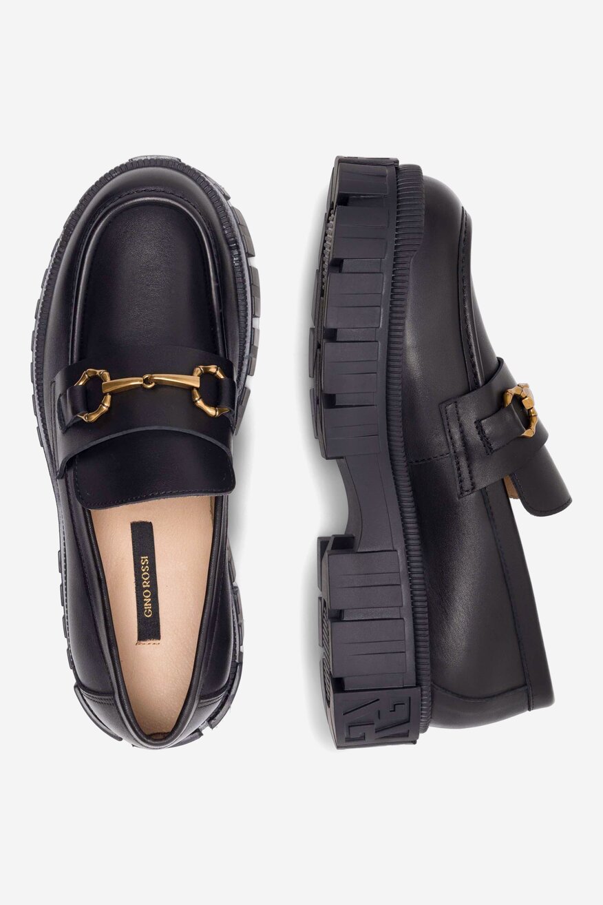 Półbuty Gino Rossi 4067 Czarny