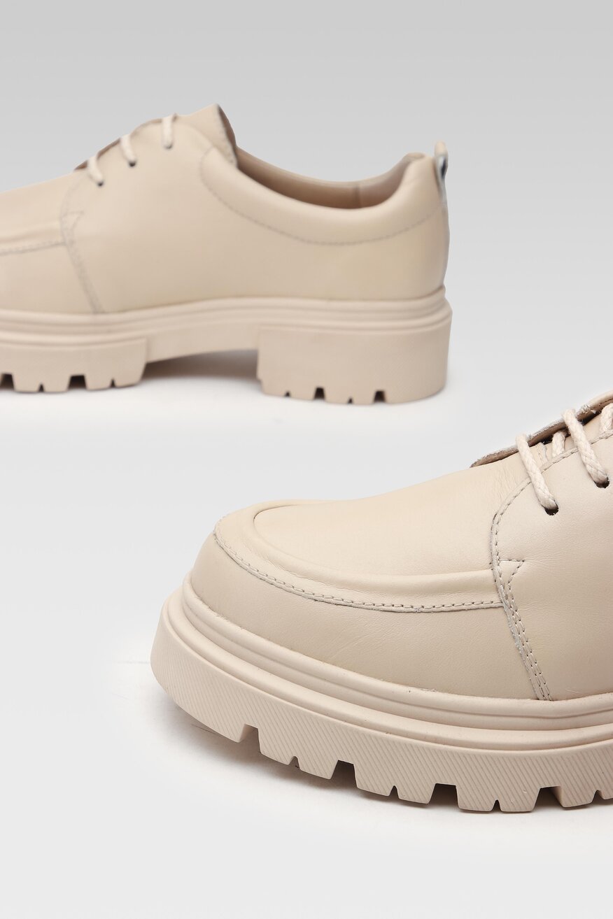 Półbuty Lasocki EST-DONNA-08 Beżowy