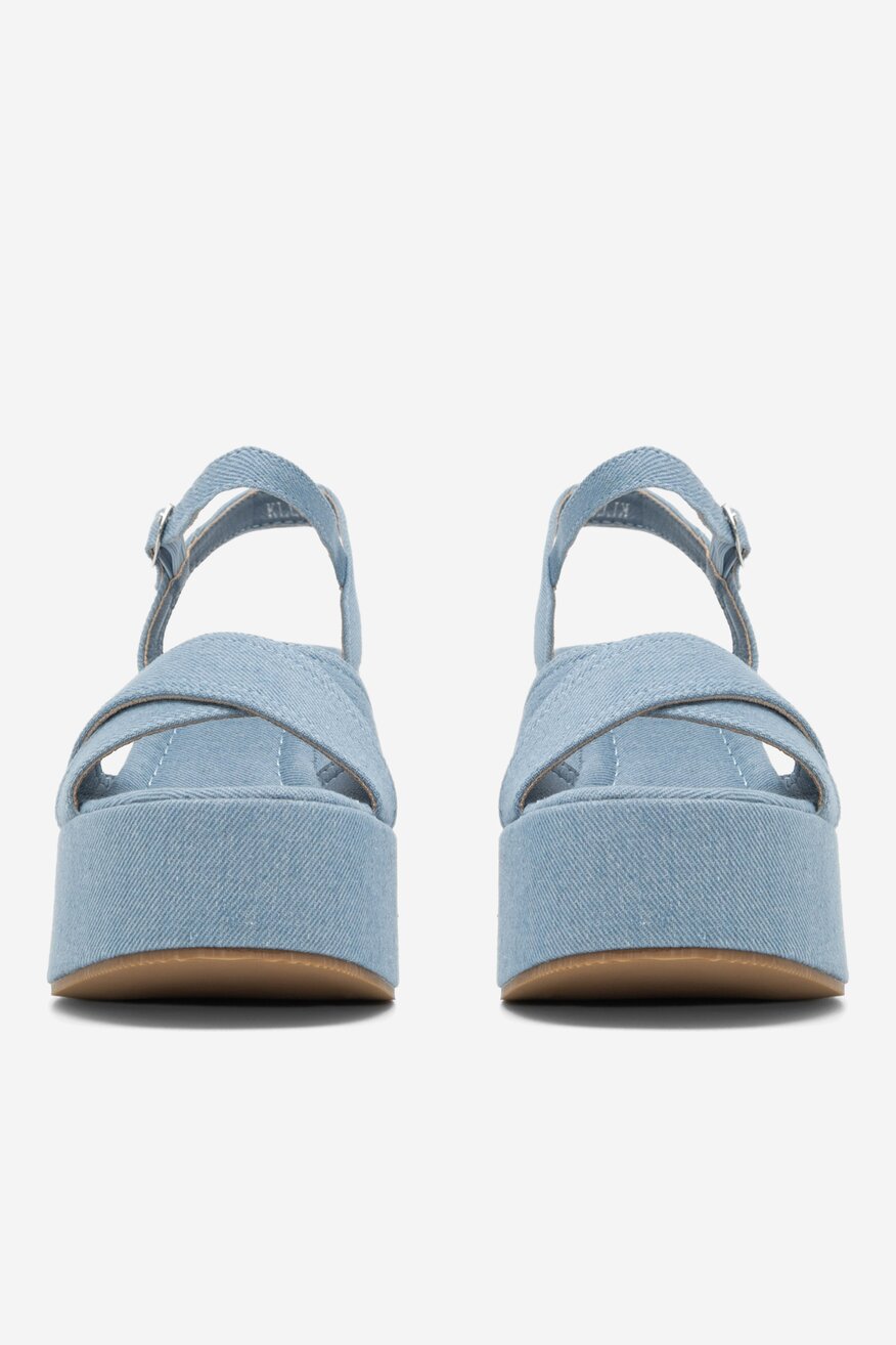 Sandały Jenny Fairy MOBBY KL E2206-101 Jeansowy