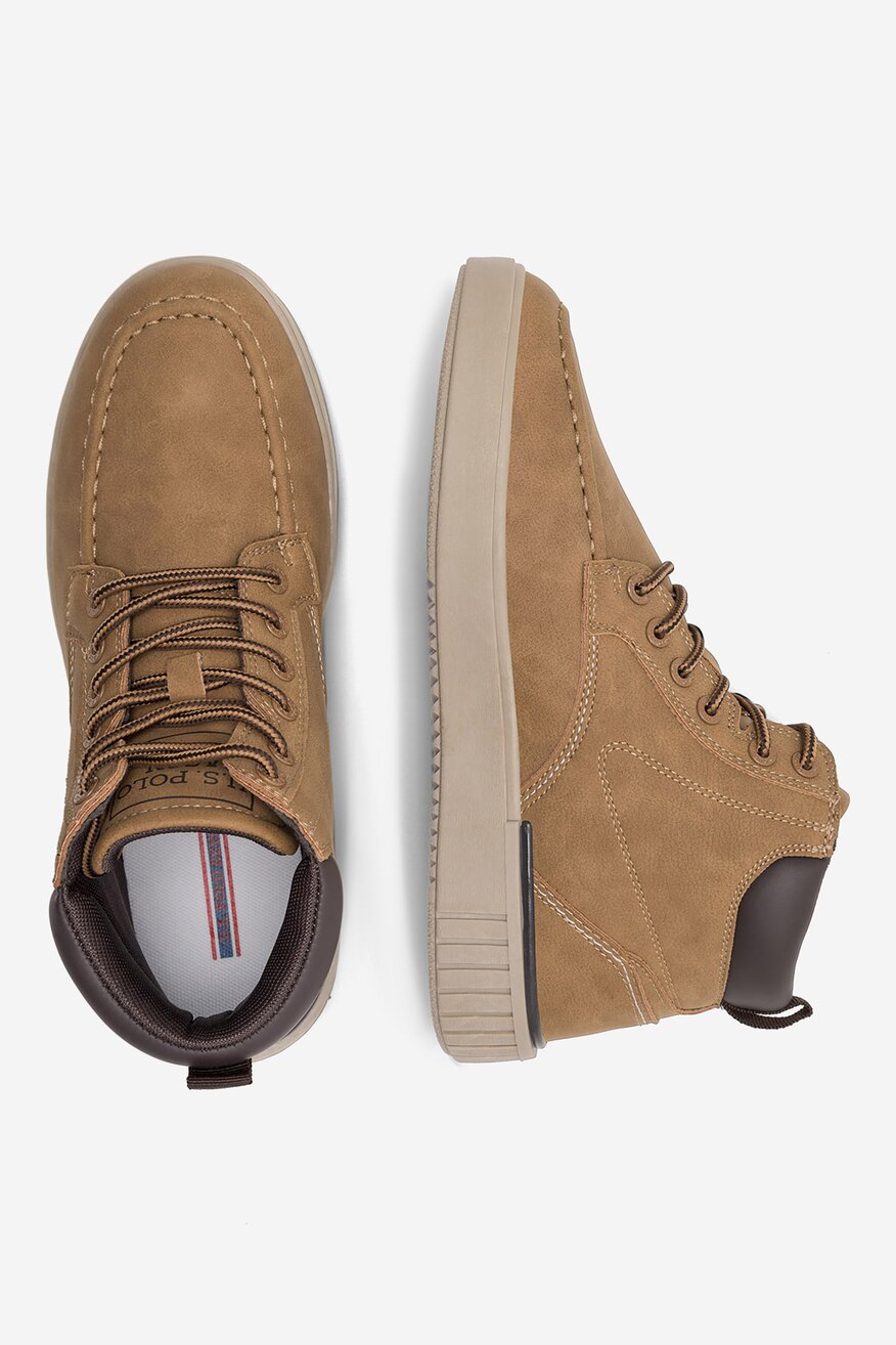 Sneakers U.S. POLO ASSN. PYRO002M/CUY1 Brązowy