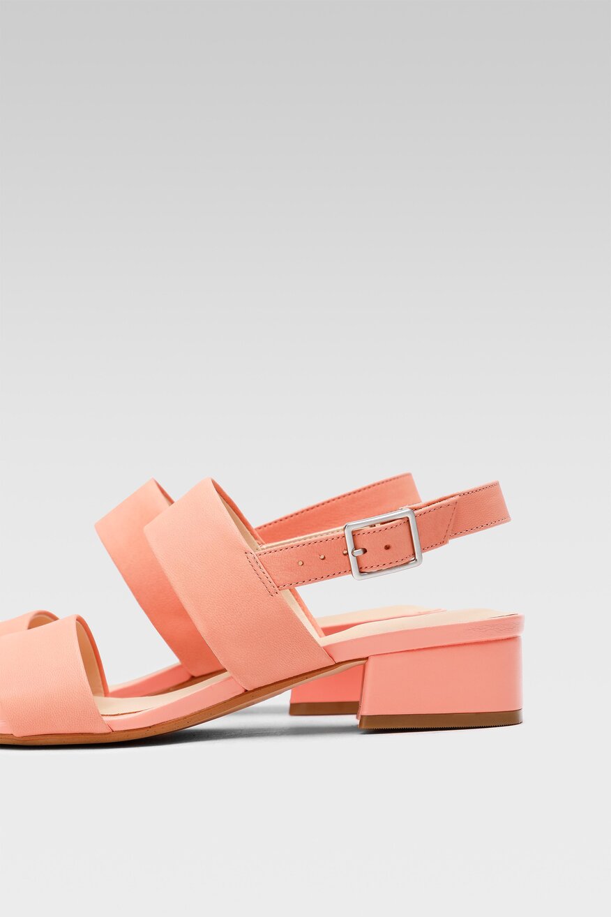 Sandały Clarks 26166417 Pomarańczowy