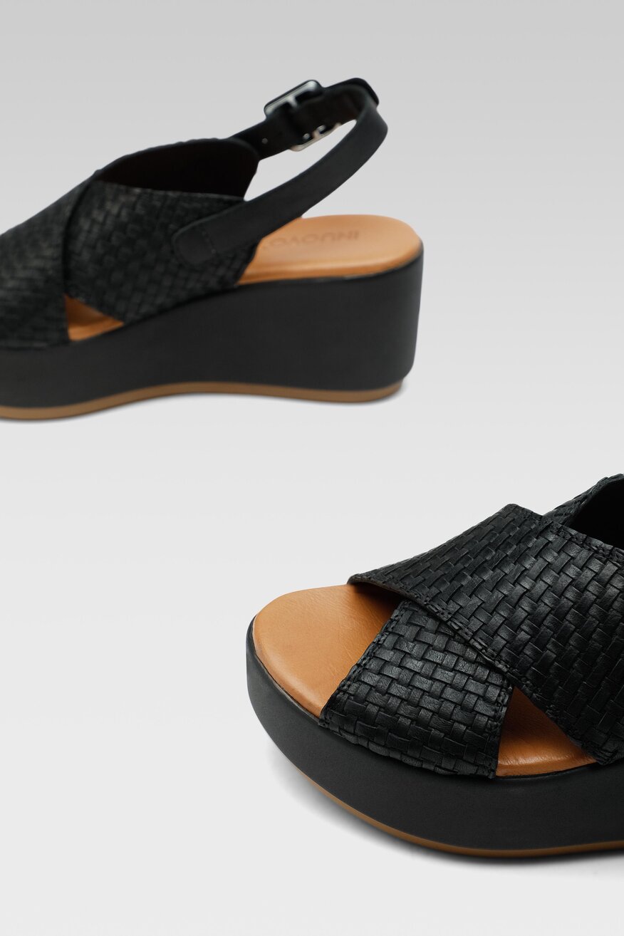 Sandały Inuovo 123067 Czarny