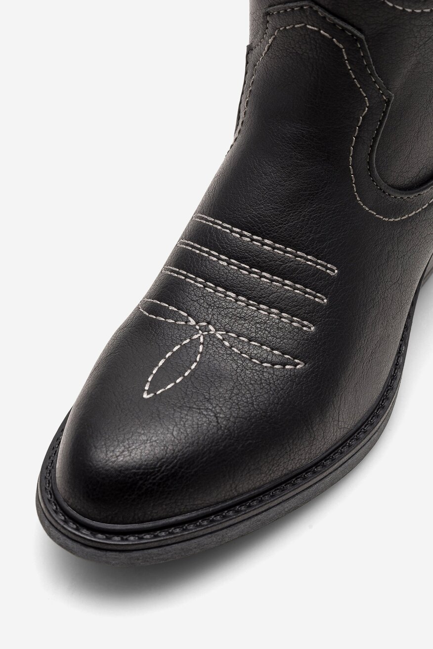 Kozaki Mustang 1478-503 Czarny