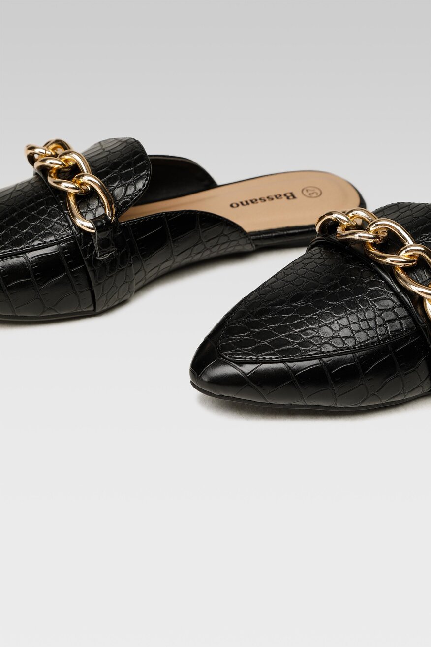 Klapki Bassano AGK21706 Czarny