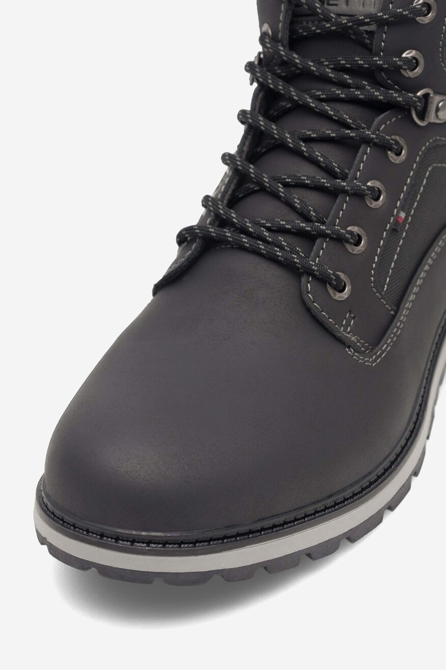 Trzewiki Lanetti MP07-7197-10 Czarny