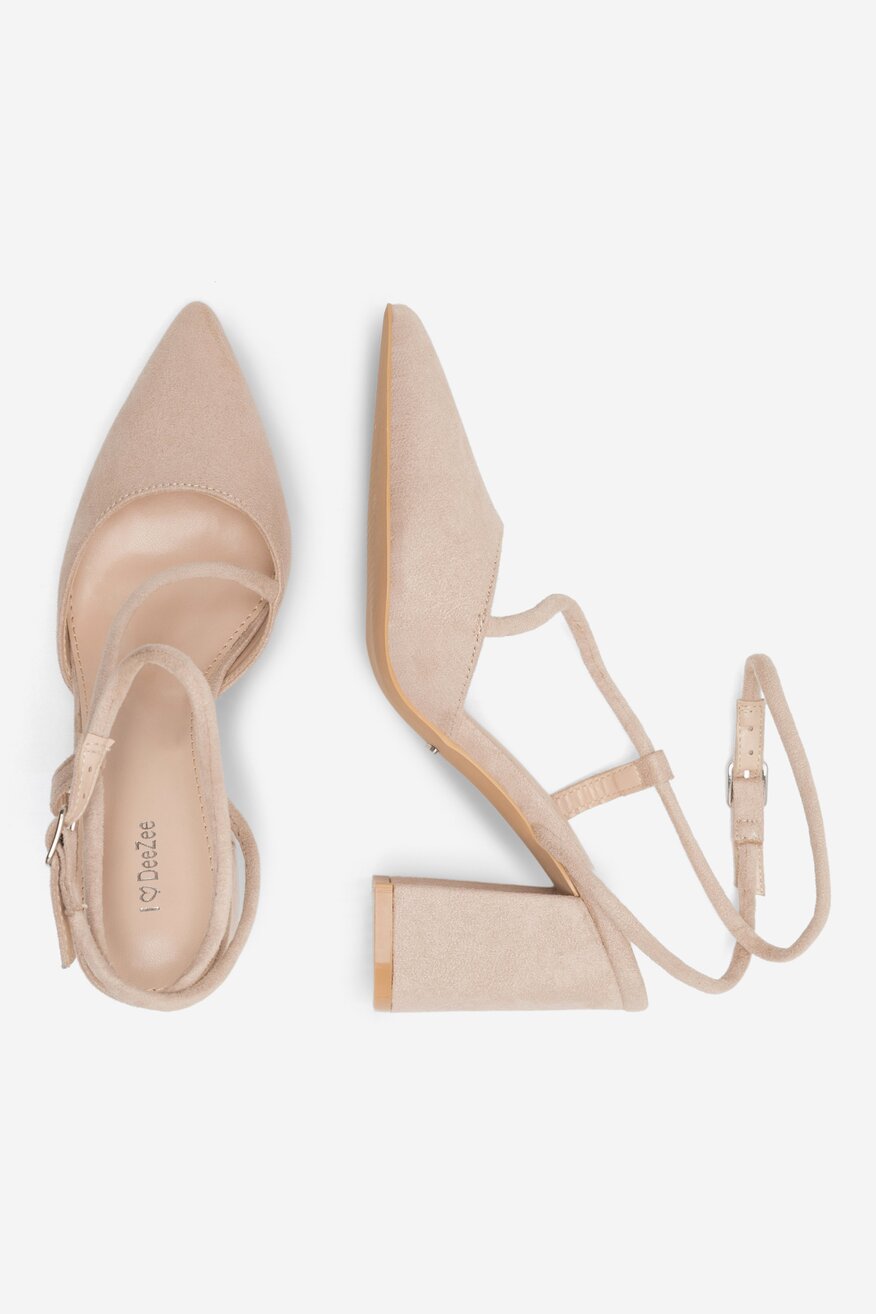 Czółenka DeeZee AISCHA KL-HH4587-21 Beżowy