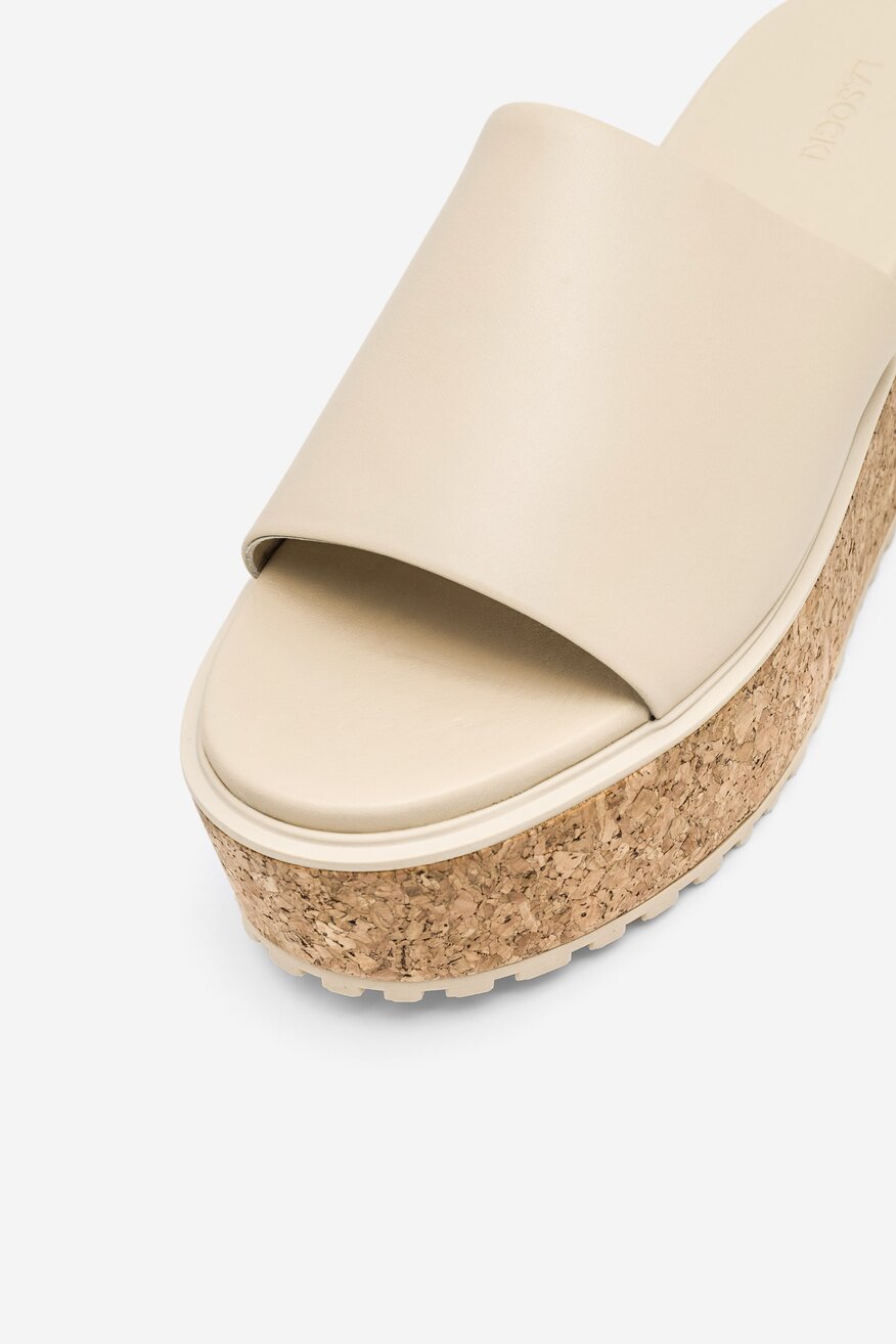 Klapki Lasocki WYL3440-4Z Beżowy