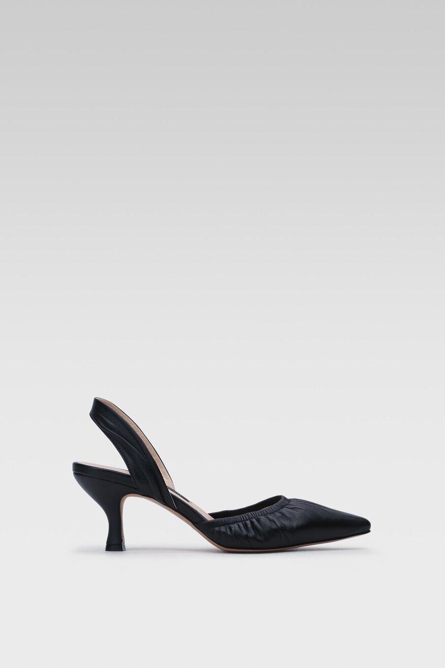 Czółenka Gino Rossi LB-601 Czarny