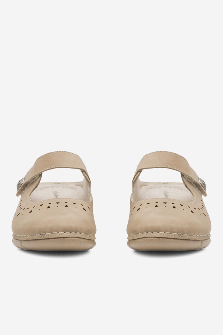 Klapki Clara Barson SELINA H168-06 Beżowy