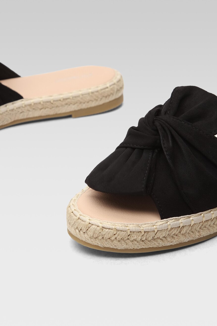 Klapki DeeZee WSS990-101 Czarny