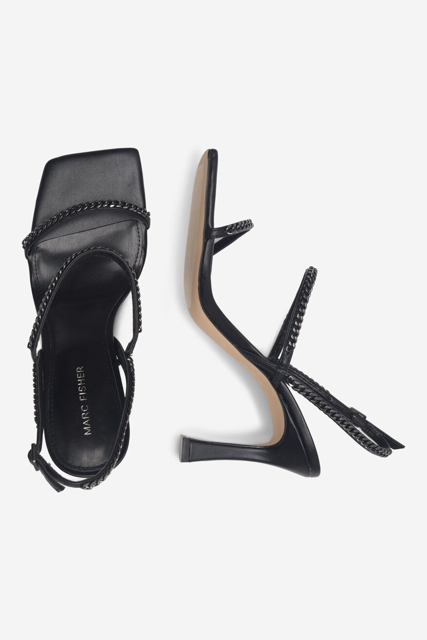 Sandały MARC FISHER F-DROID BLK01 Czarny