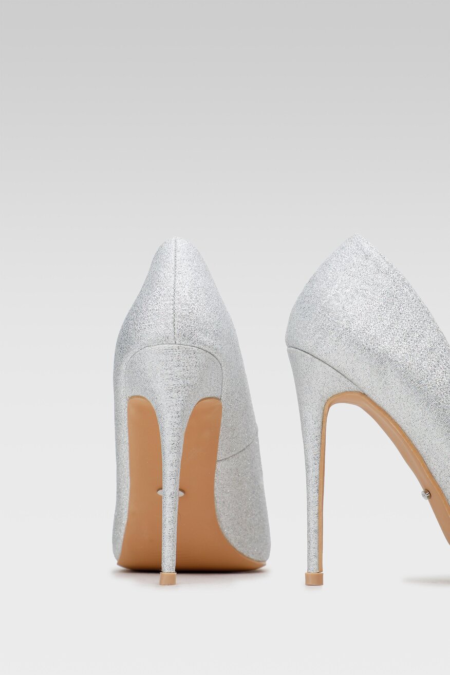 Czółenka DeeZee KL-9283201F Srebrny