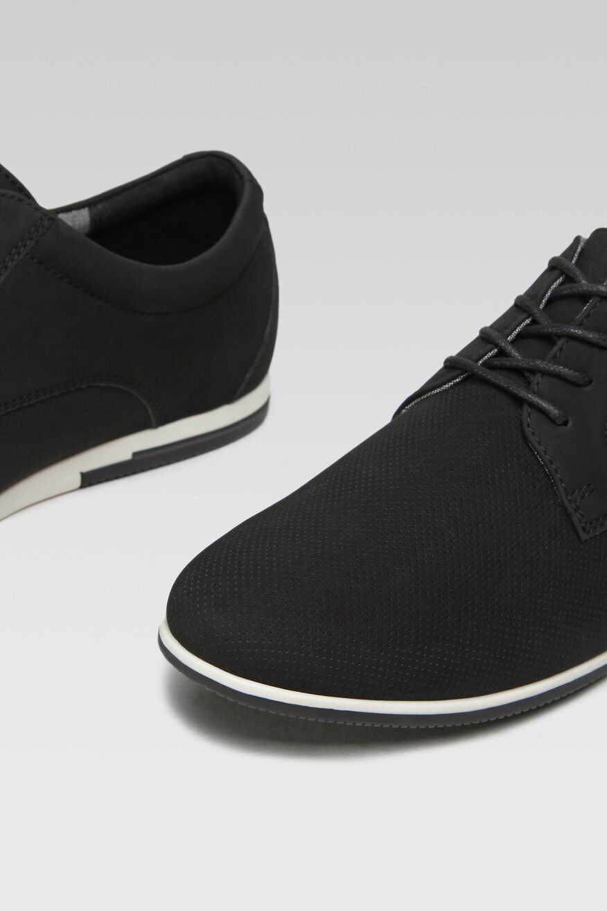 Półbuty Lanetti MYL8436-8 Czarny