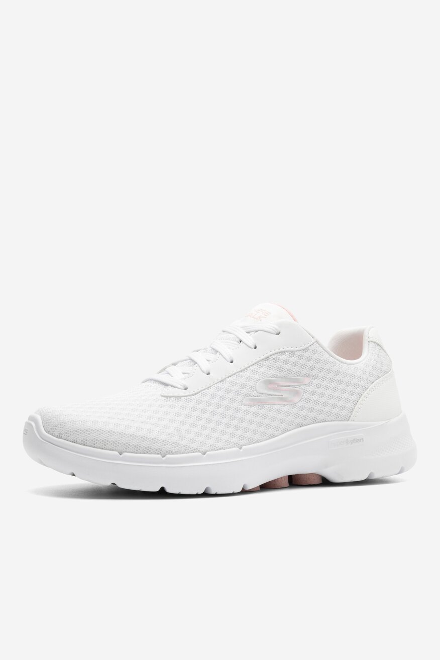 Obuwie sportowe Skechers GO WALK 6 124514 WPK Biały