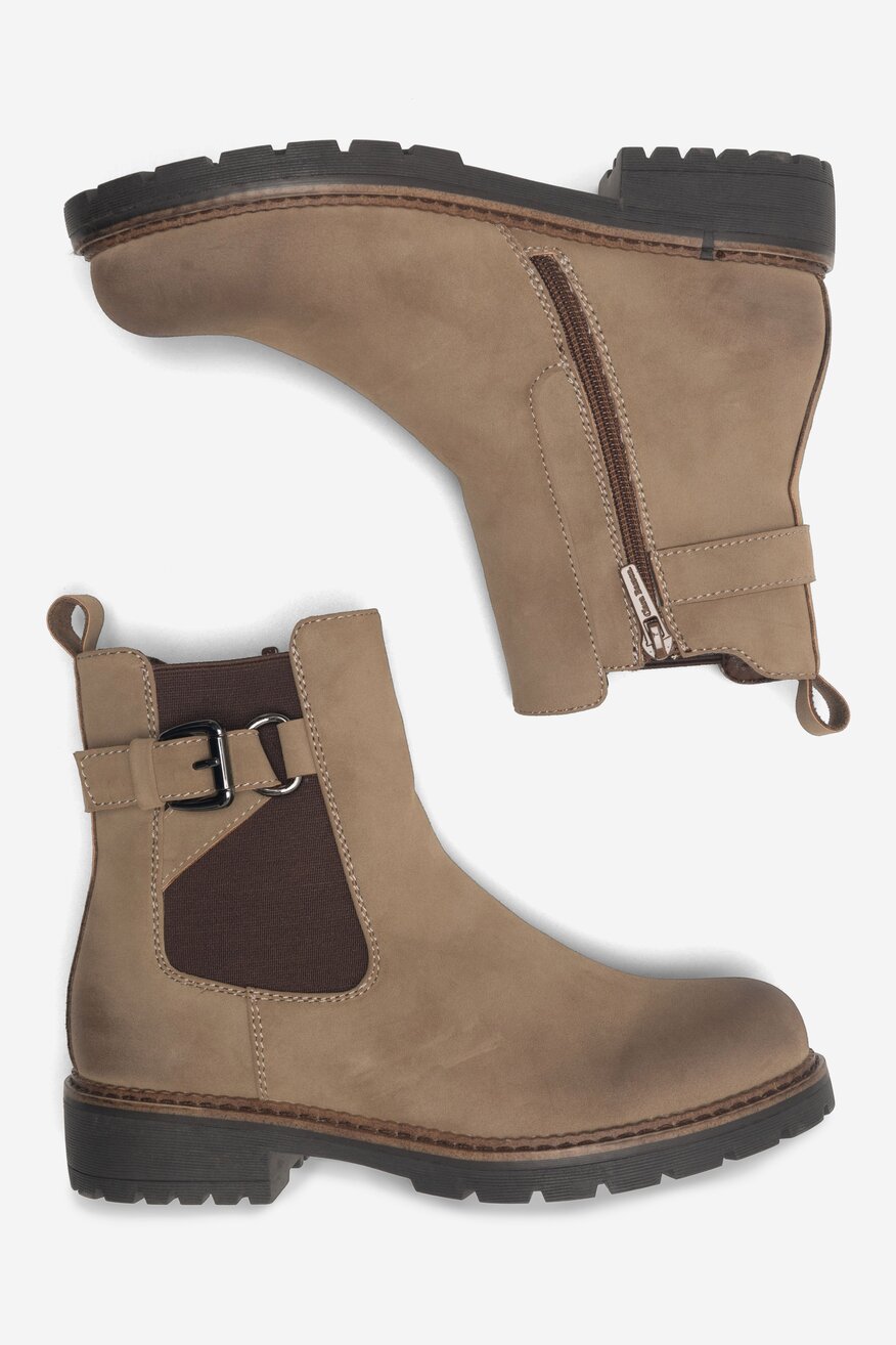 Botki Clara Barson LELAINA WS6207-07 Beżowy