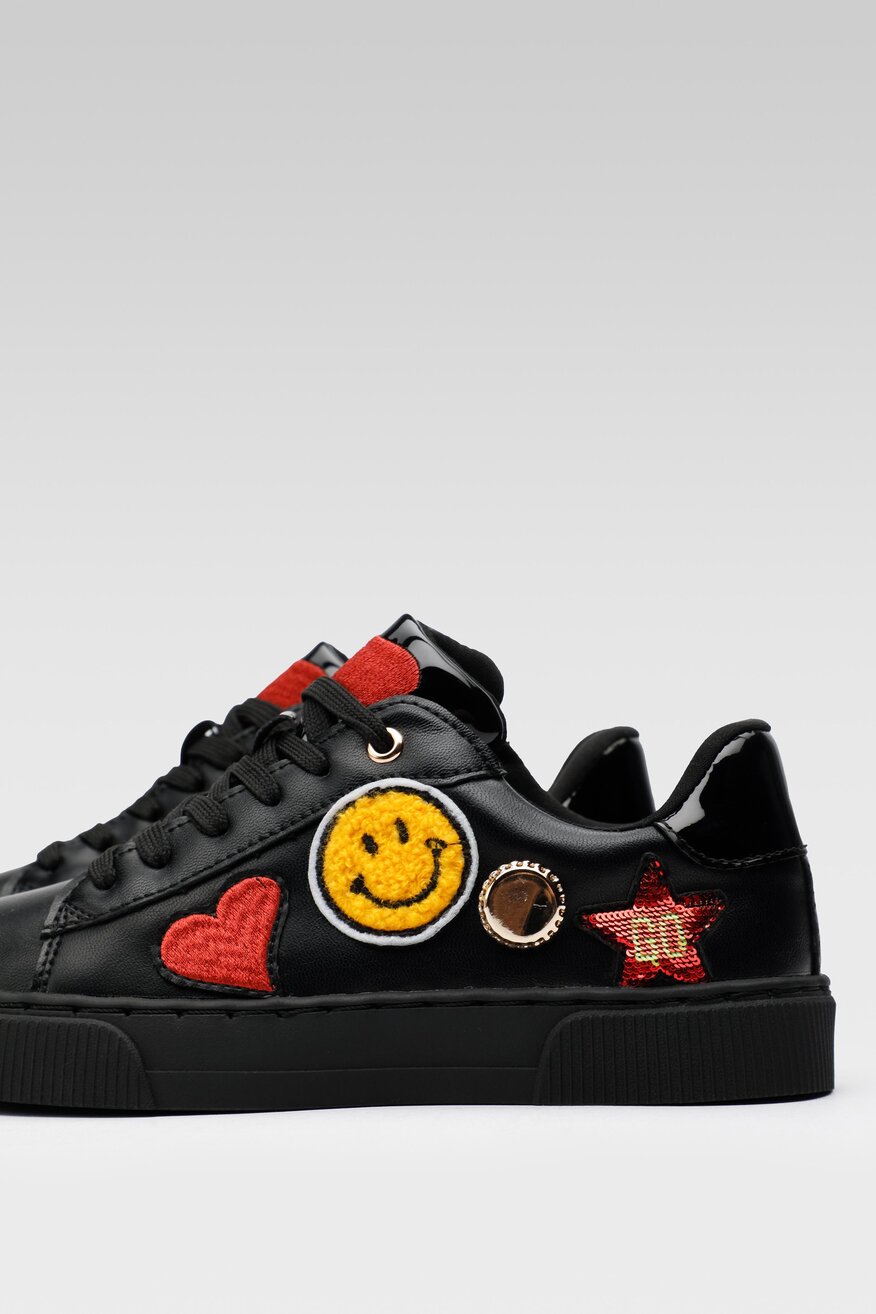 Półbuty Nelli Blu CS5750-10 Czarny