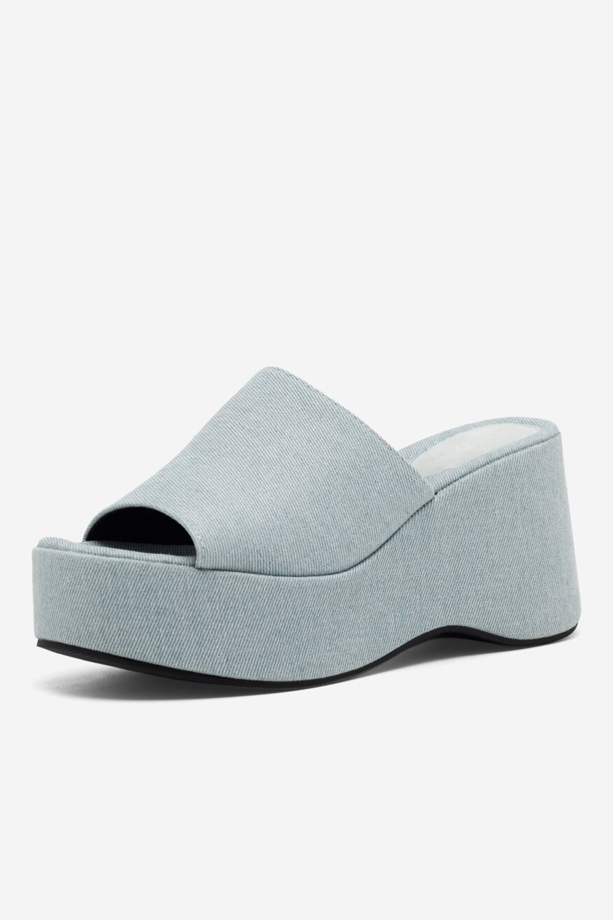 Klapki Jenny Fairy KARNIE KL E2206-102 Jeansowy