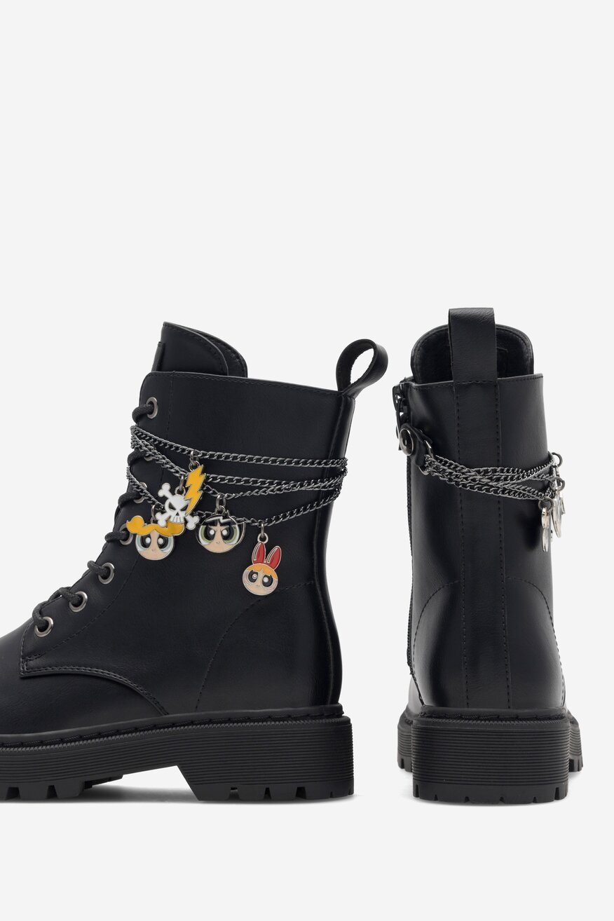 Trzewiki POWERPUFF GIRLS AW23-127WBPPG Czarny