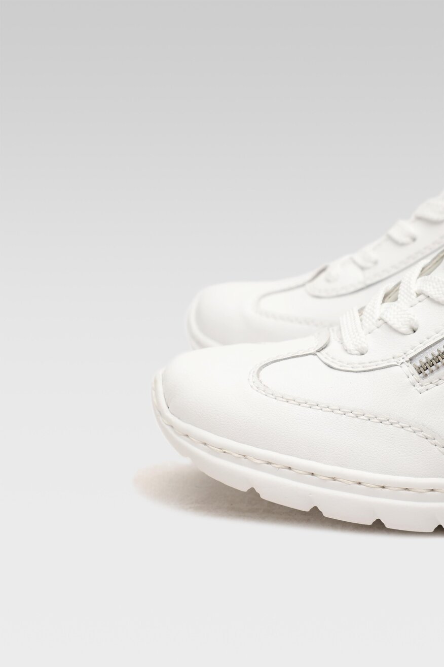 Półbuty Rieker L3221-80 Biały