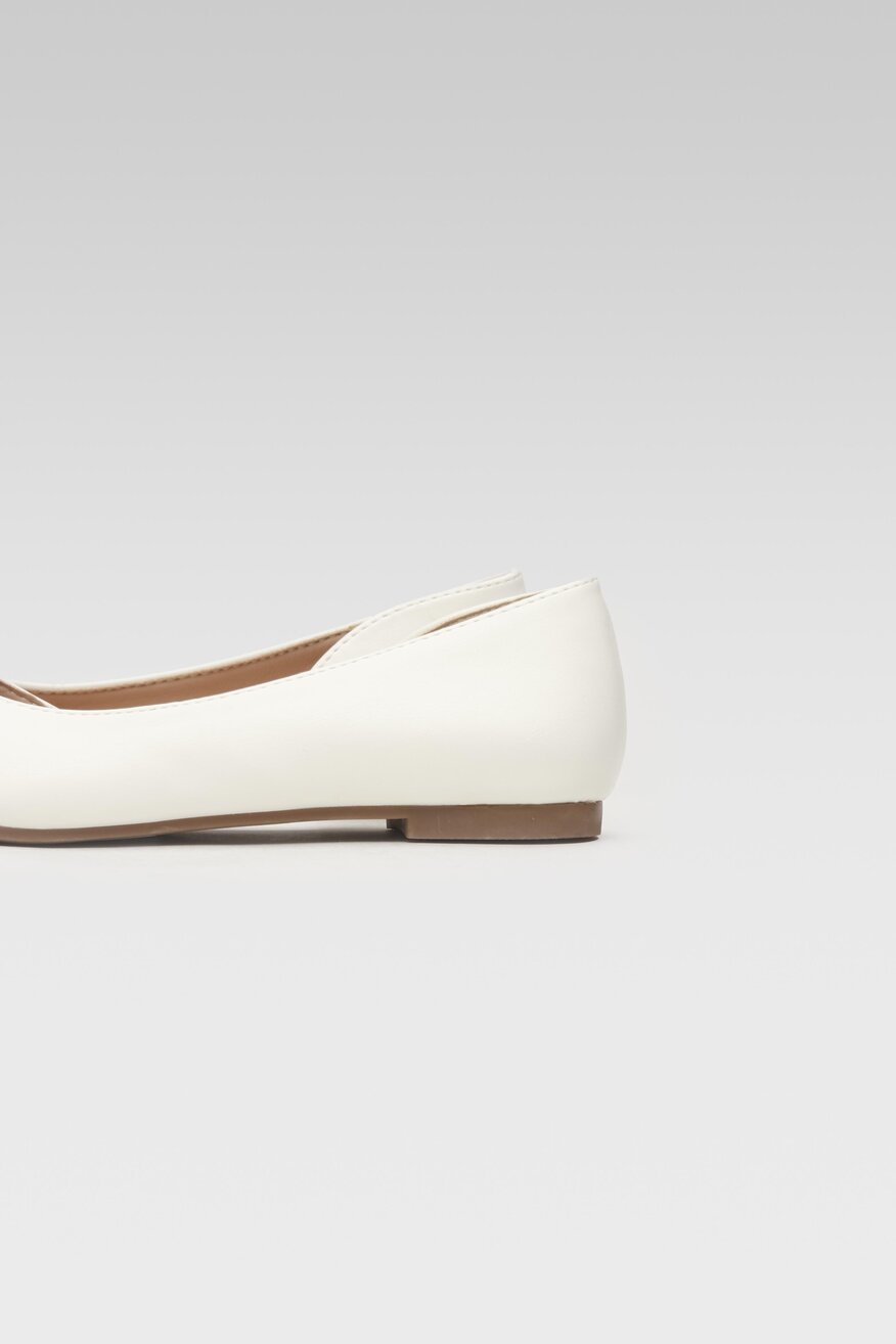 Baleriny Jenny Fairy JANE WS2108-08 Biały