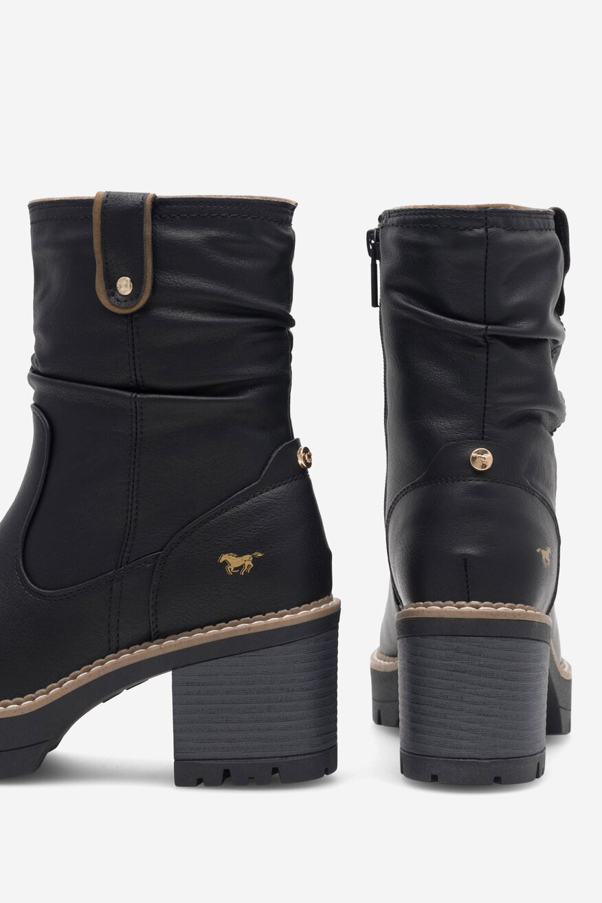 Botki Mustang 1473-601 Czarny