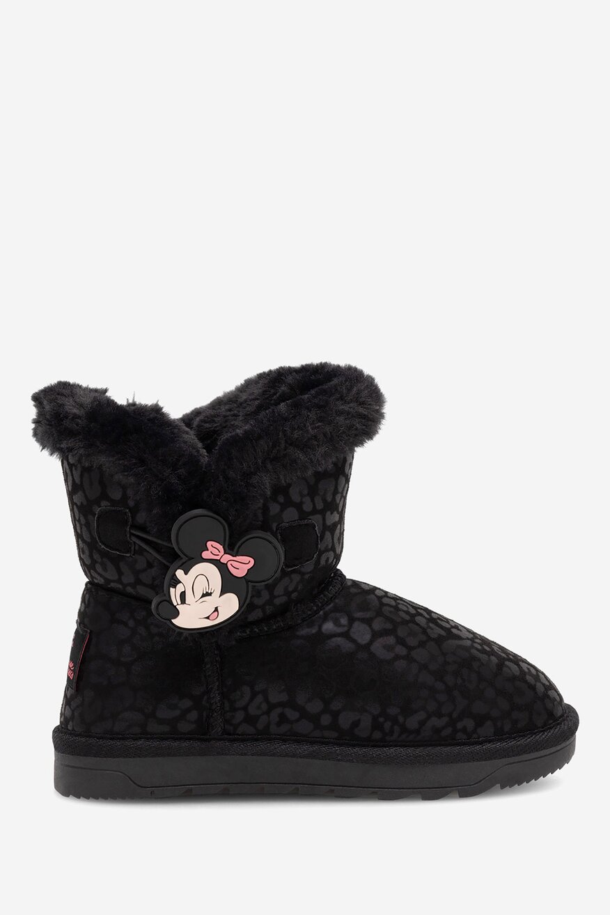 Botki Mickey&Friends AW23-6DSTC-B Czarny
