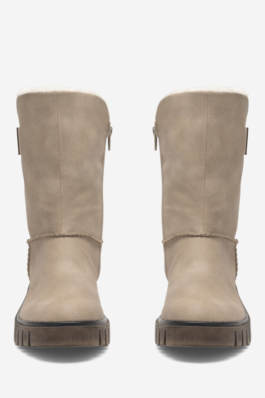 Botki Rieker Y3456-60 Beżowy