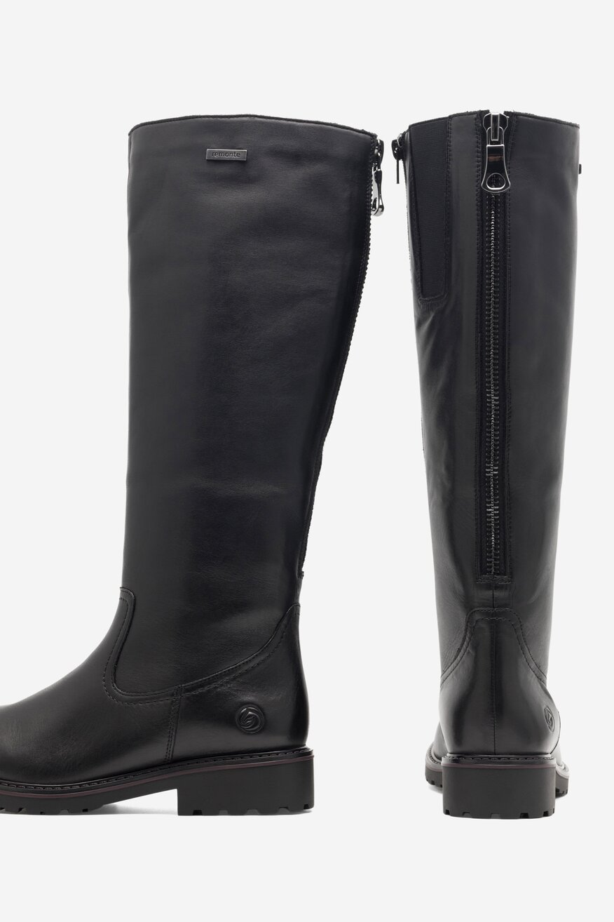 Kozaki Remonte R6576-01 Czarny