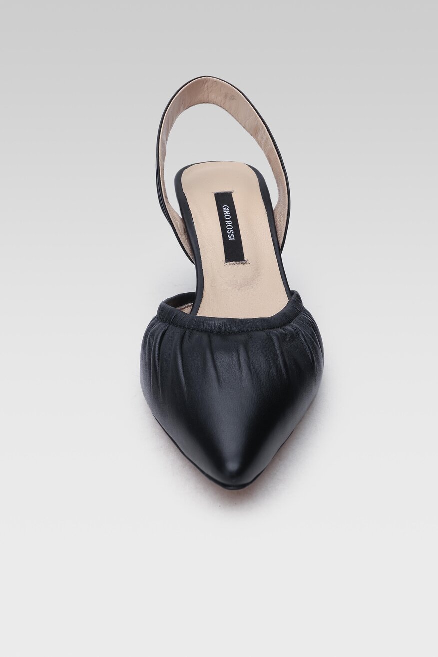 Czółenka Gino Rossi LB-601 Czarny