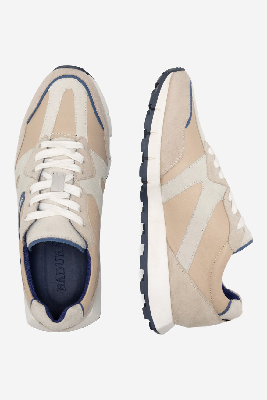 Półbuty Badura JEFFREY-04 MI08 Beżowy