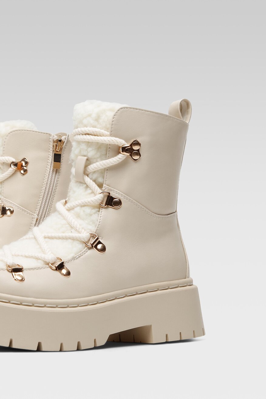 Botki DeeZee H040303-01 Beżowy