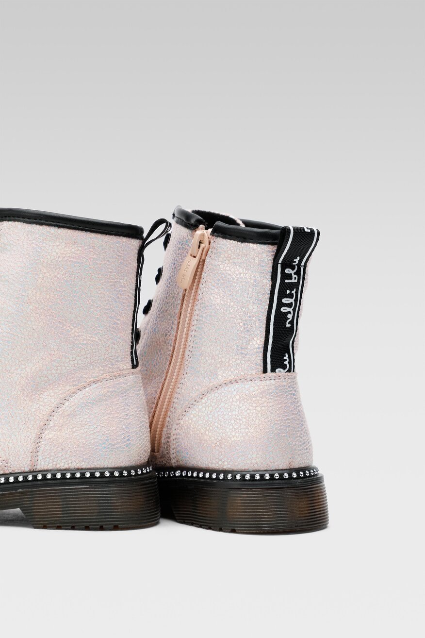 Kozaki Nelli Blu CS102607-14 Różowy jasny