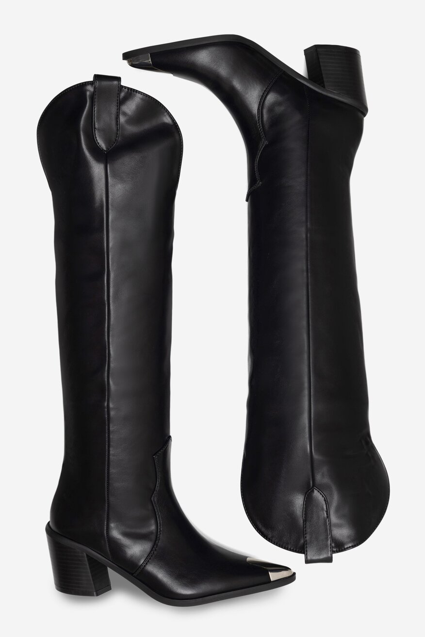 Kozaki Jenny Fairy DALIA HY7597-2 Czarny