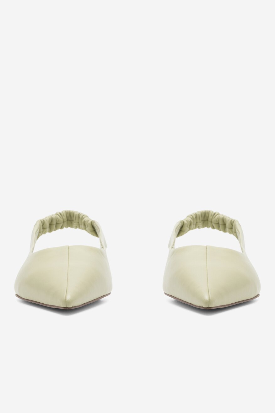 Baleriny SAM EDELMAN I0349L1300 Zielony jasny